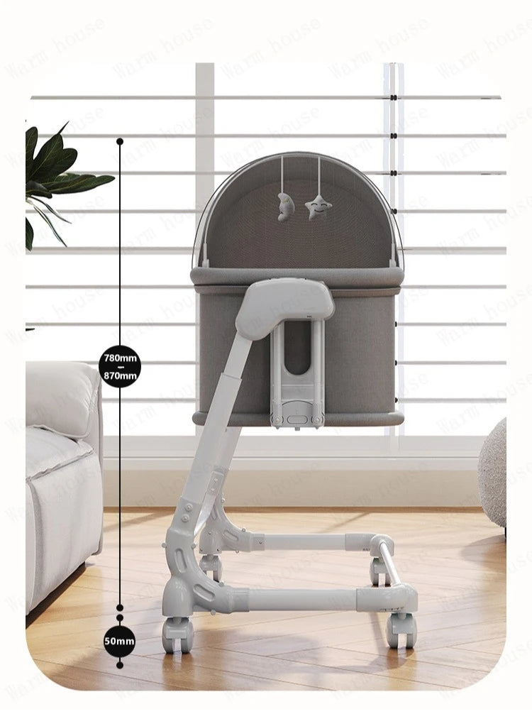 DreamNest™ Portable Folding Baby Crib Bed