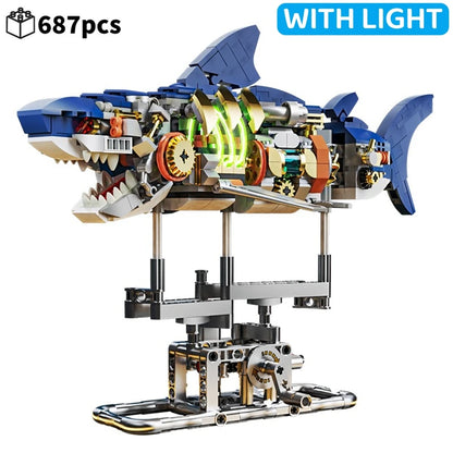 Mechanical Shark Building Set