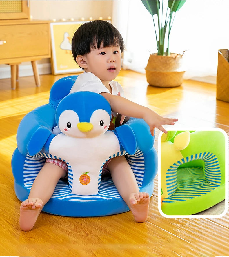 Cute Baby Sofa Support Seat Cover