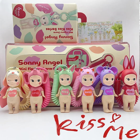 2025 Sonny Angel Kiss Kiss Series Blind Box – Kawaii Mini Figure Gift