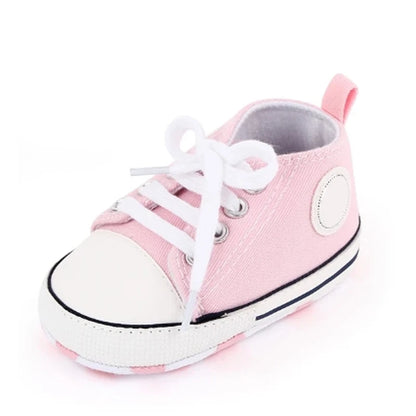 Newborn Baby Canvas Sneakers