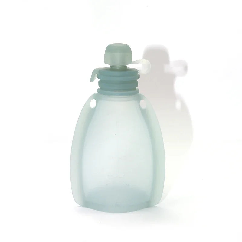BPA-Free Refillable Silicone Baby Food Bags