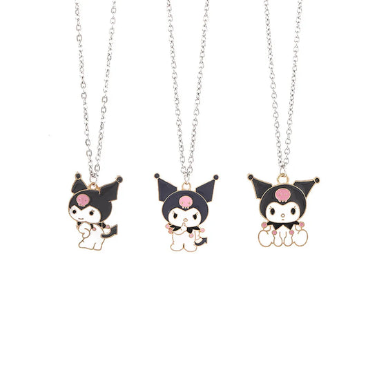 Sanrio Kuromi & My Melody Necklace