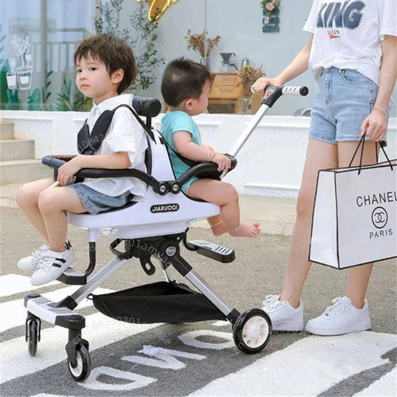 Aurapicks™ TwinGlide Pro Baby Stroller