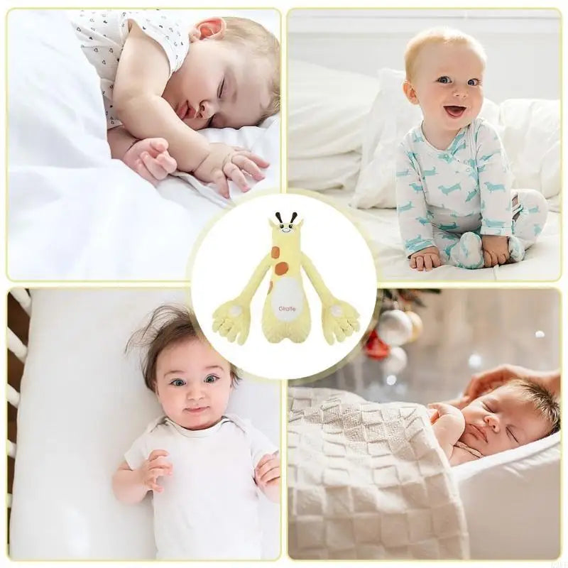 TM™ Hand-Shaped Baby Comfort Plush Pillow – Soft Calming Support Cushion for Infants (0–3 Years)
