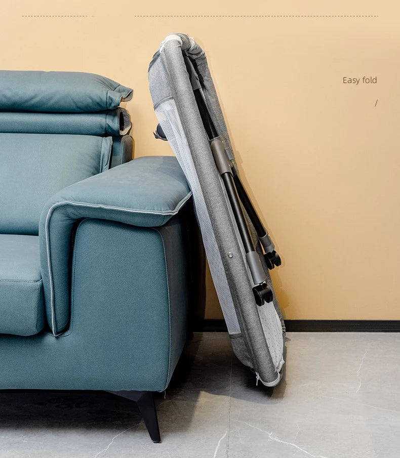 SnugNest™ Foldable Baby Crib Portable Bassinet with Changing Table, Storage & Mosquito Net