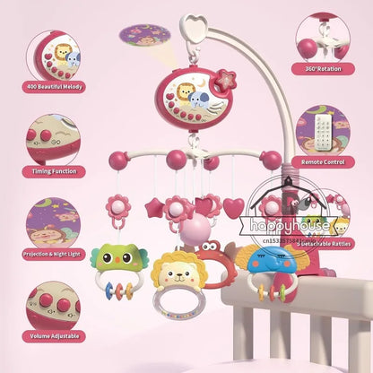 DreamGlow™ Smart Musical Baby Crib Mobile TM