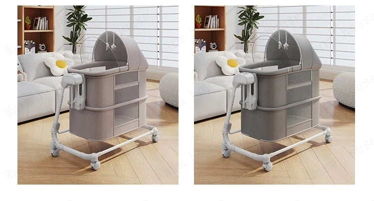 DreamNest™ Portable Folding Baby Crib Bed