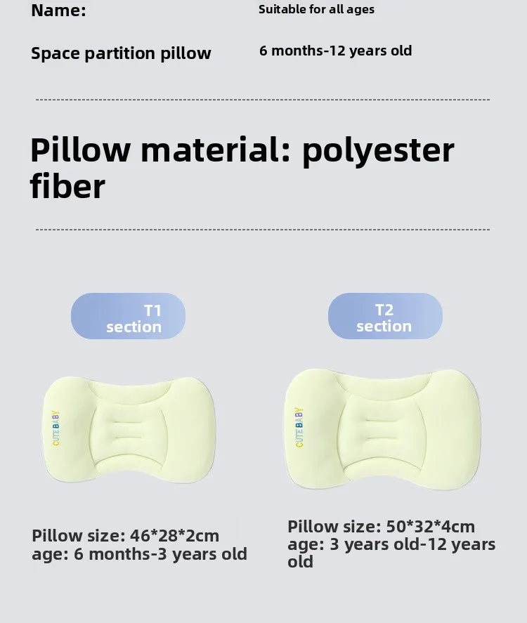 DreamNest™ Cool-Touch Memory Baby Pillow