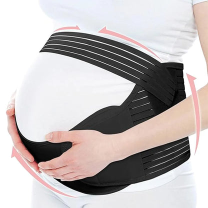 Macroupta™ Maternity Belly Support Band – Adjustable Back & Waist Brace for Pregnancy Comfort