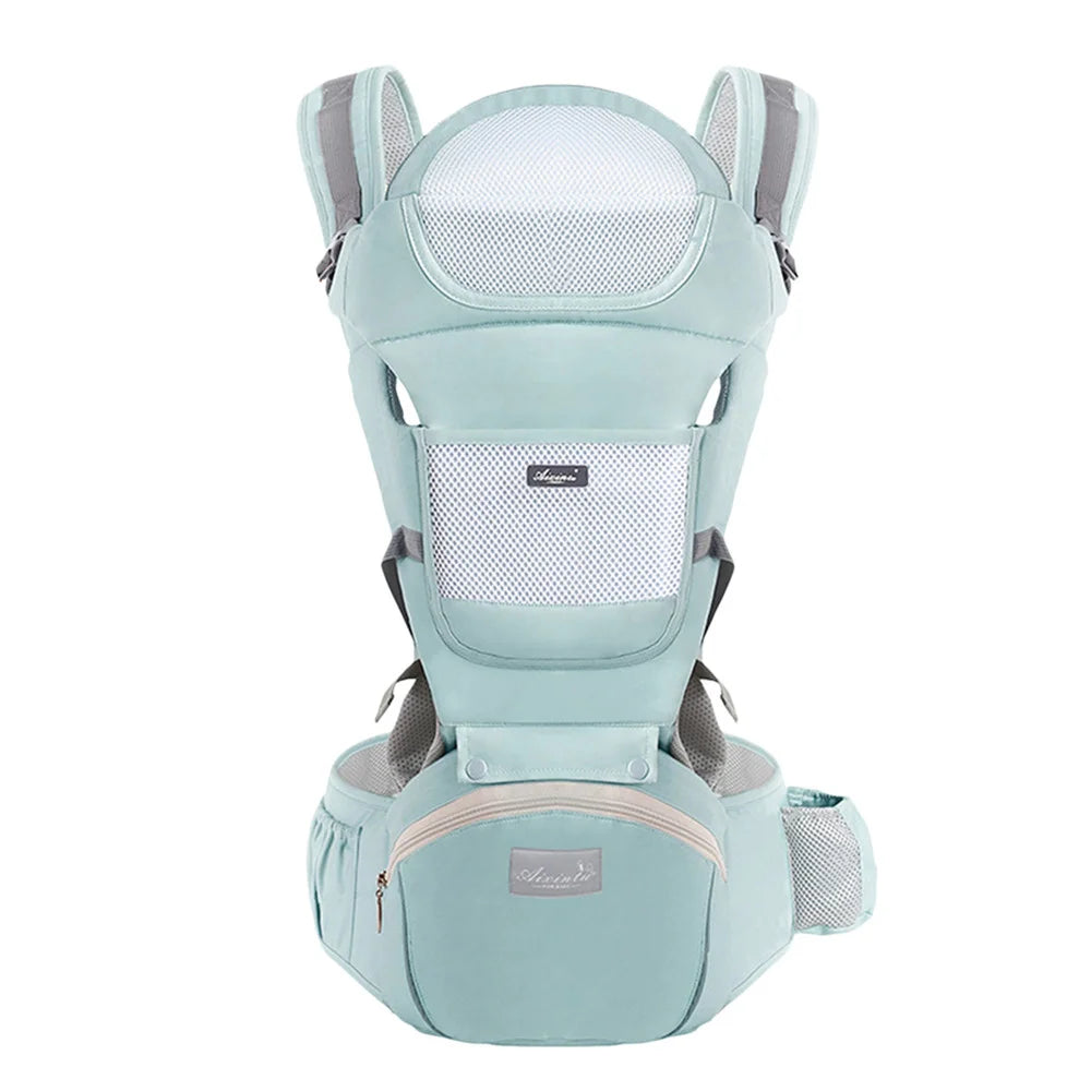 FlexiCarry™ 6-in-1 Baby Carrier – Ergonomic Multi-Position