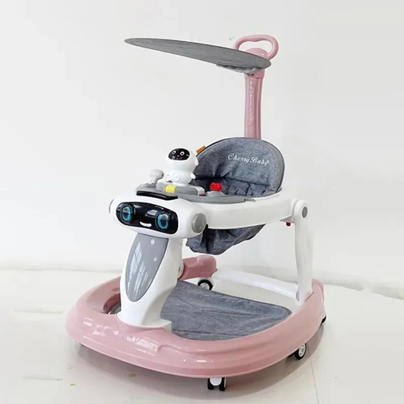 4-in-1 Baby Music Walker with Lights for Toddlers