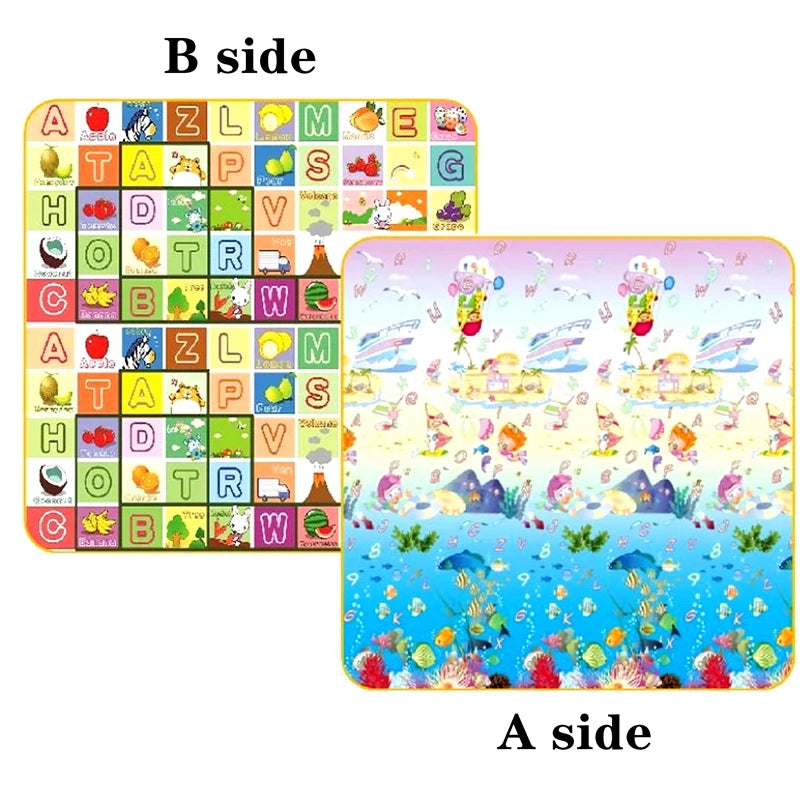 SafeStep™ Foldable Foam Play Mat – Soft, Non-Toxic