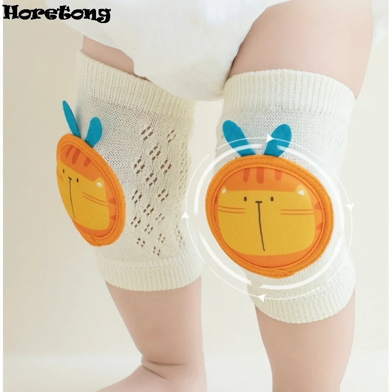 CrawlSafe™ 3D Cartoon Baby Knee & Elbow Pads