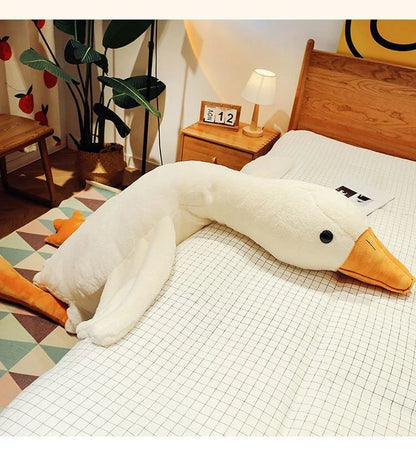 GFPAN™ Giant Plush Duck Pillow – Soft Cotton Stuffed Animal Toy (50/90/130cm)