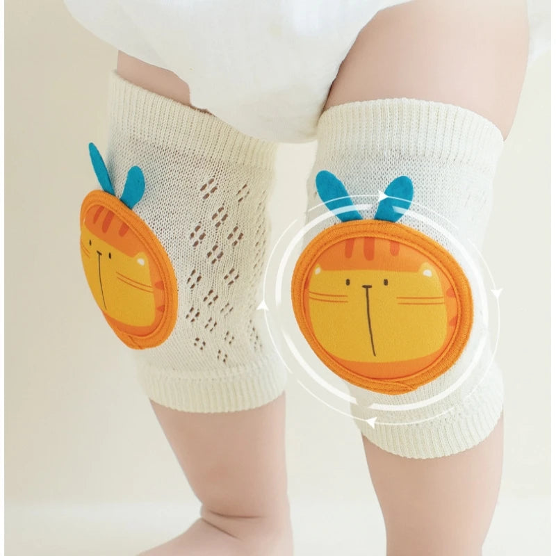 CrawlSafe™ 3D Cartoon Baby Knee & Elbow Pads