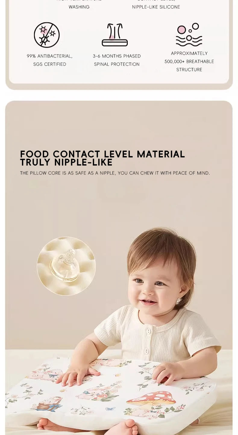 Baby Silicone Shaping Pillow