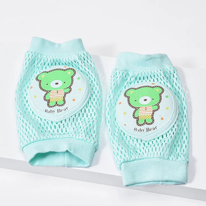 SafeKnee™ Baby Crawling Knee Pads – Drop-Resistant Toddler Knee Protectors, Lightweight & Breathable