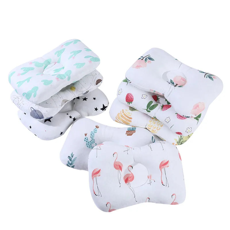 Baby Support Pillow Infant Newborn Sleeping Cushion | Anti-Roll, Concave Head Support