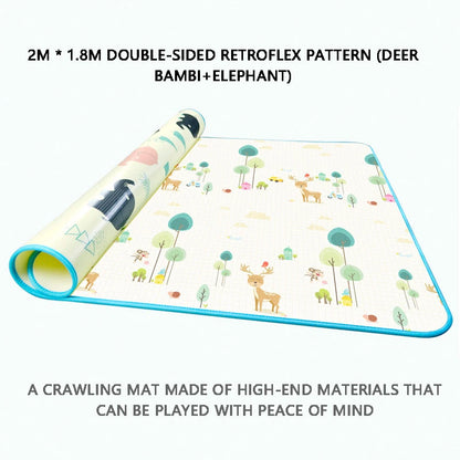 ComfyPlay™ Cartoon Baby Play Mat