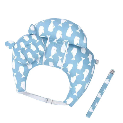 Plus Size Nursing Pillow with Adjustable Strap and Soft Removable Cover