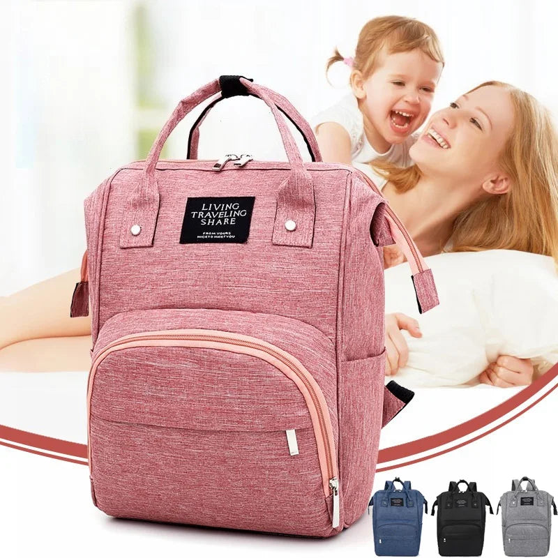 CarrySmart™ Waterproof Baby Diaper Backpack