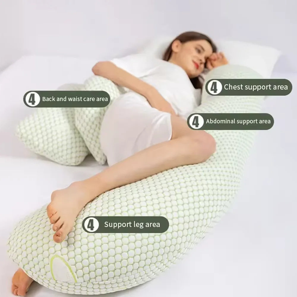 TM™ Multifunctional Pregnancy Support Pillow – Comfort & Rest
