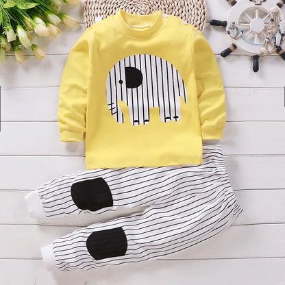 Kids Cotton Autumn Winter Clothing Set