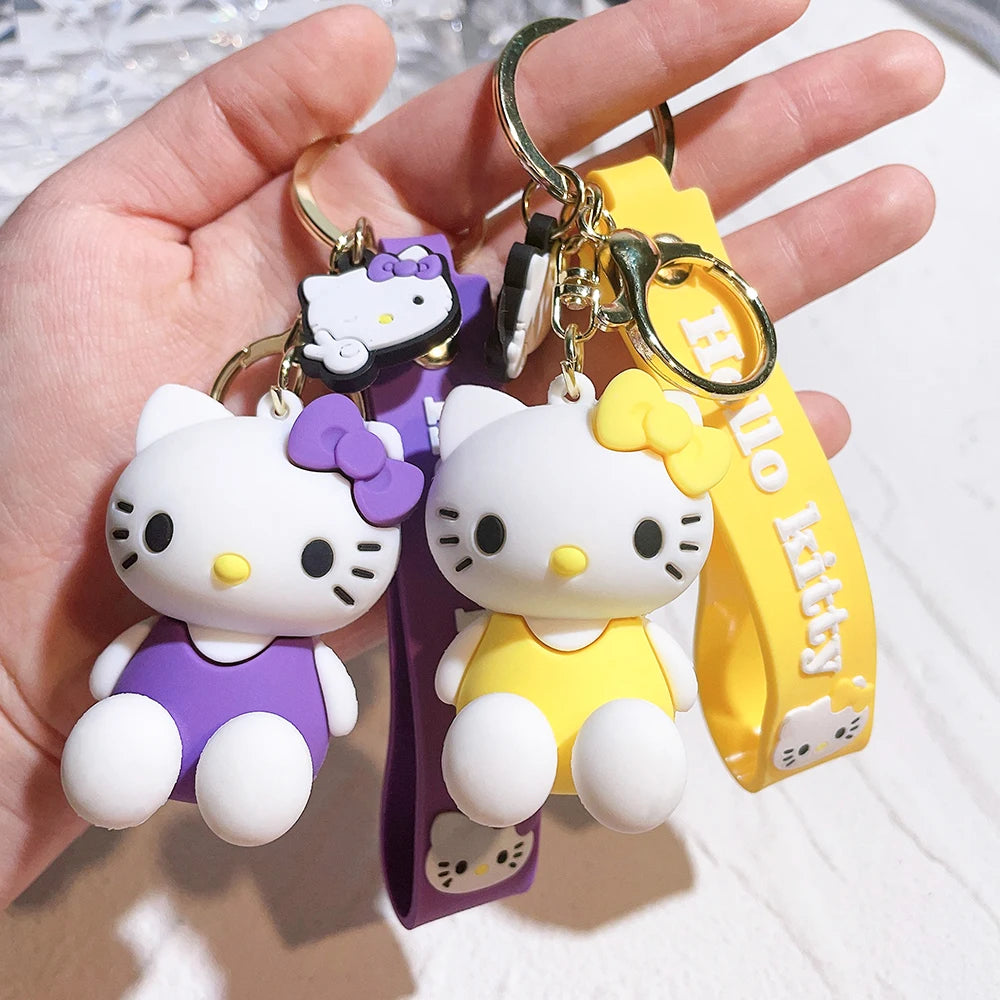 Hello Kitty PVC Keychain