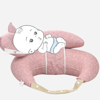 Multifunctional Baby Nursing Pillow with Strap – Soft Newborn Feeding Pillow
