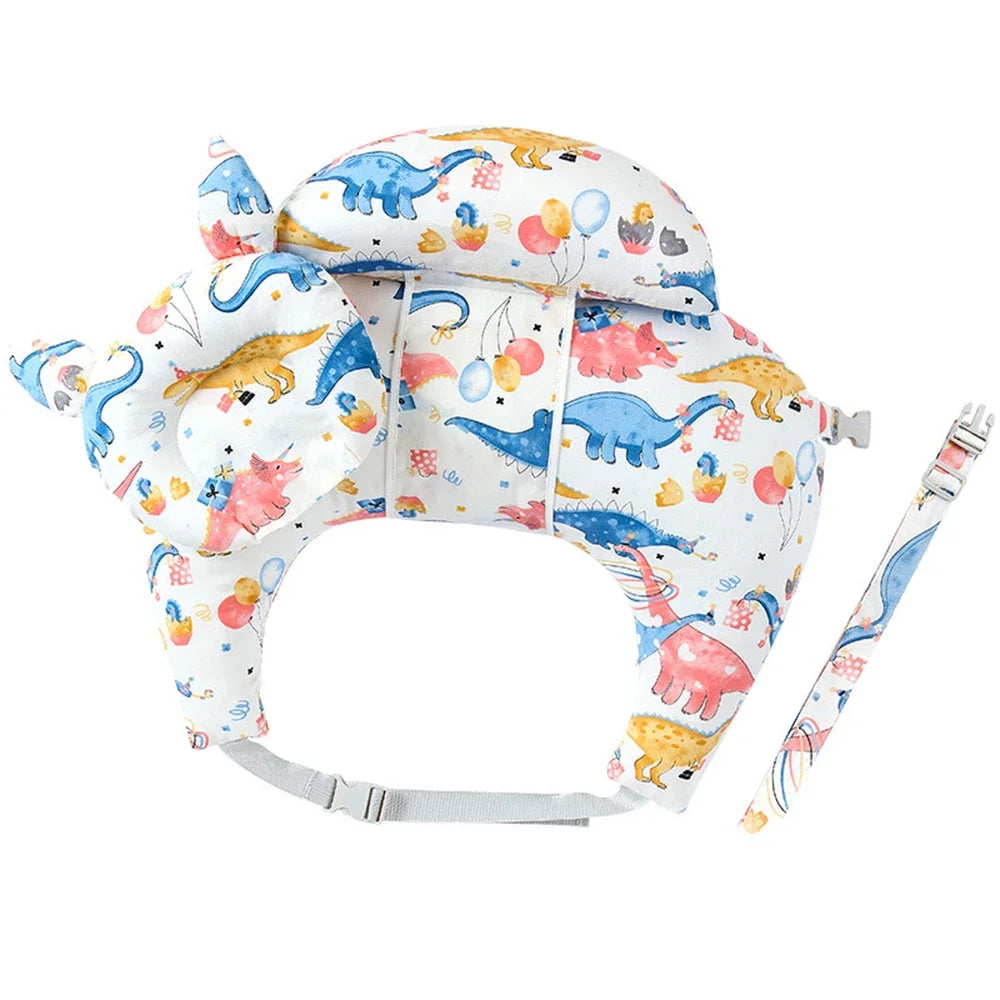 Plus Size Nursing Pillow with Adjustable Strap and Soft Removable Cover