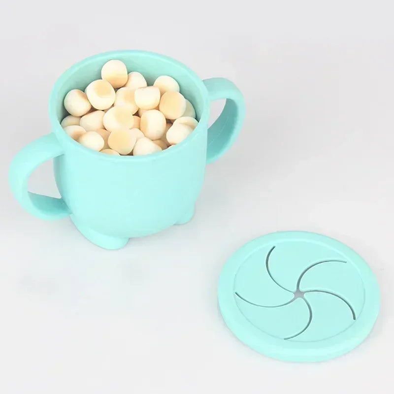 Kids Silicone Sippy Cup & Food Storage Box