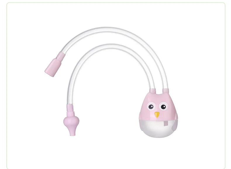 BreatheEasy™ Baby Nasal Aspirator – Safe Silicone Mouth Suction Snot Cleaner for Newborns