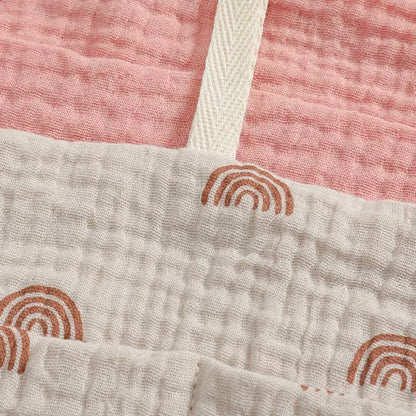 Portable Baby Bedside Dual-Pocket Storage Bag