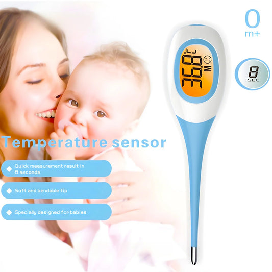 InstaTemp™ Digital Infrared Thermometer – Non-Contact Forehead & Body Temperature Monitor for Baby & Adult