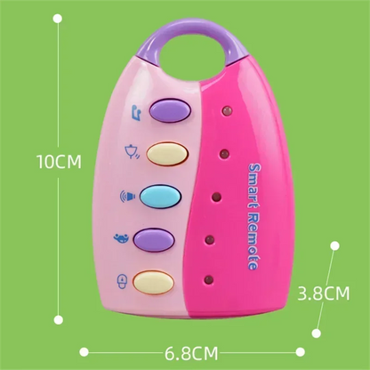 Kid's Musical Key Toy with Lights & Sound