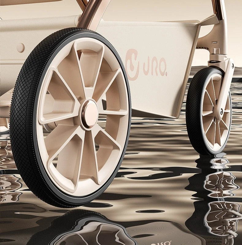 TwinGlide™ 2-in-1 Foldable Twin Baby Stroller – Lie-Flat Comfort, Heavy-Duty