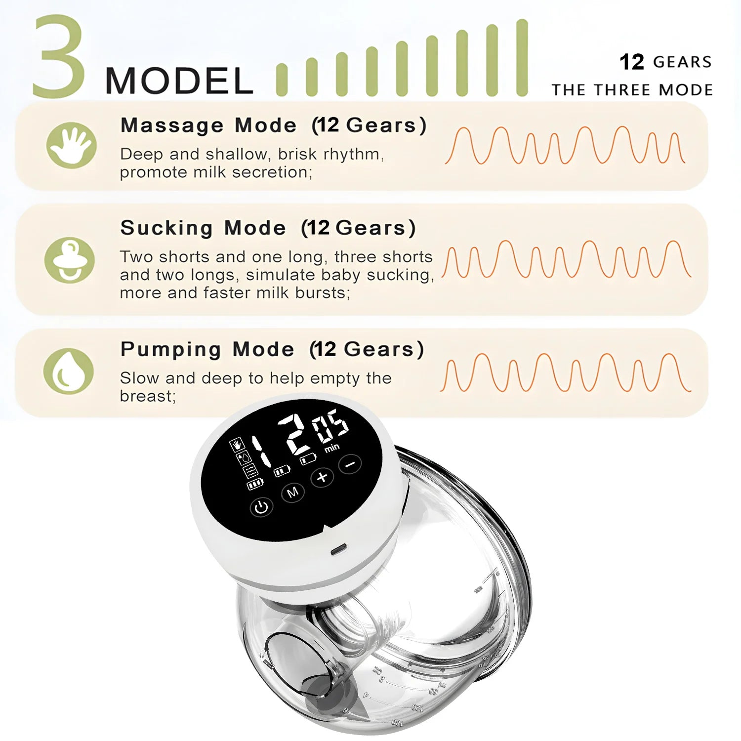 PureFlow™ Silicone Breast Pump Accessories
