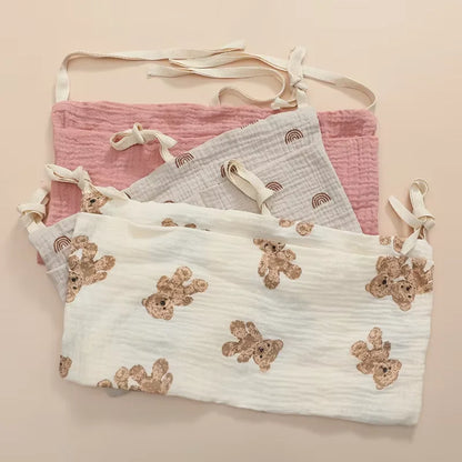 Portable Baby Bedside Dual-Pocket Storage Bag