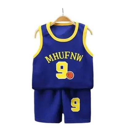 Kids Summer Basketball Clothing Set