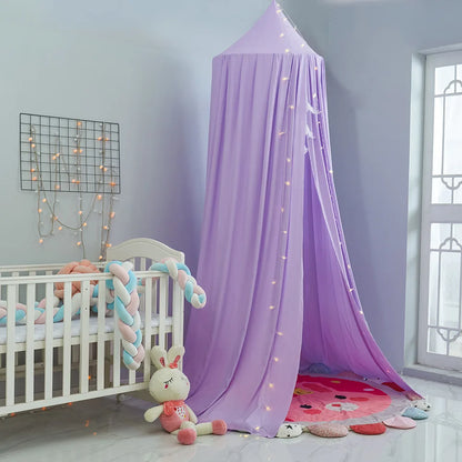 SnuggleNest™ Kids Dome Bed Curtain – Mosquito Net Tent Canopy | Soft, Safe & Seasonless Maternity & Baby Wear | Unisex | All-Season Comfort
