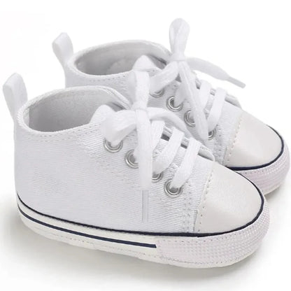 Newborn Baby Canvas Sneakers