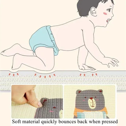 PlayNest™ Foldable Baby & Kids Play Mat