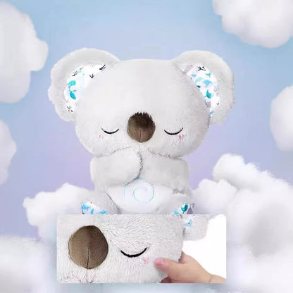 DreamKoala™ Musical Plush Toy – Breathing & Lullaby Koala for Baby Sleep and Play