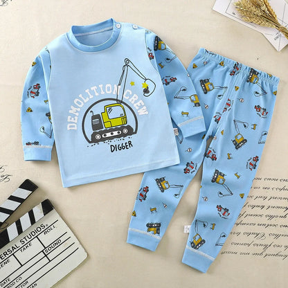 Kids Cotton Autumn Winter Clothing Set