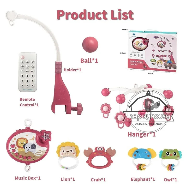 DreamGlow™ Smart Musical Baby Crib Mobile TM