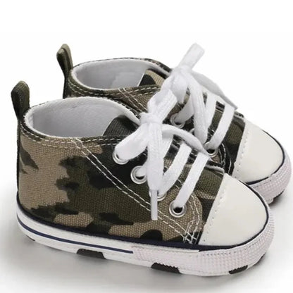 Newborn Baby Canvas Sneakers