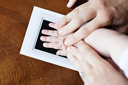 LittlePrints™ Baby Hand & Footprint Ink Pad Kit – Safe, Wash-Free, DIY Keepsake Memory Frame Gift