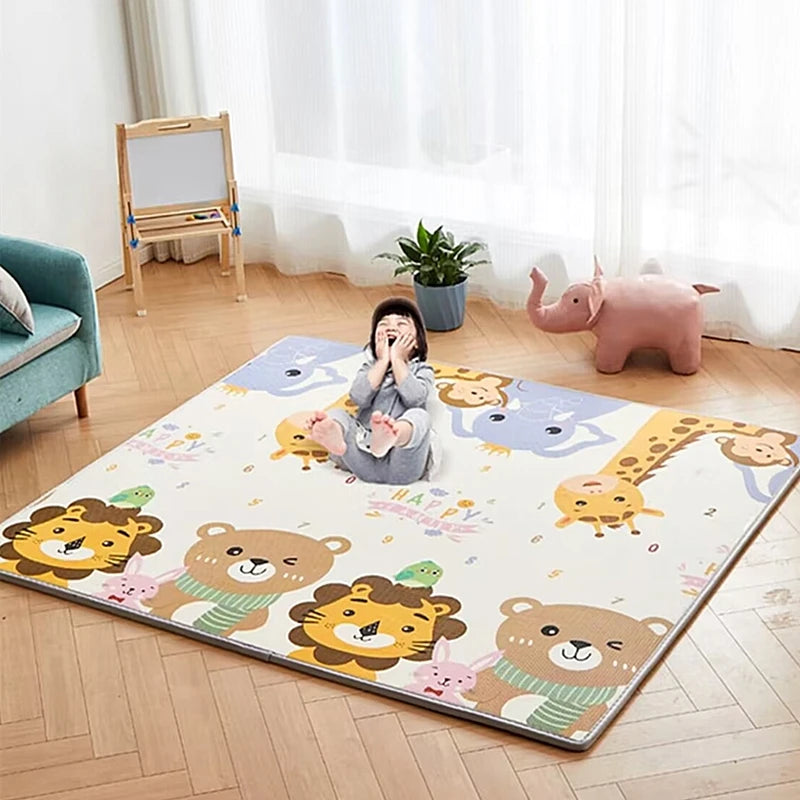 SafeStep™ Foldable Foam Play Mat – Soft, Non-Toxic