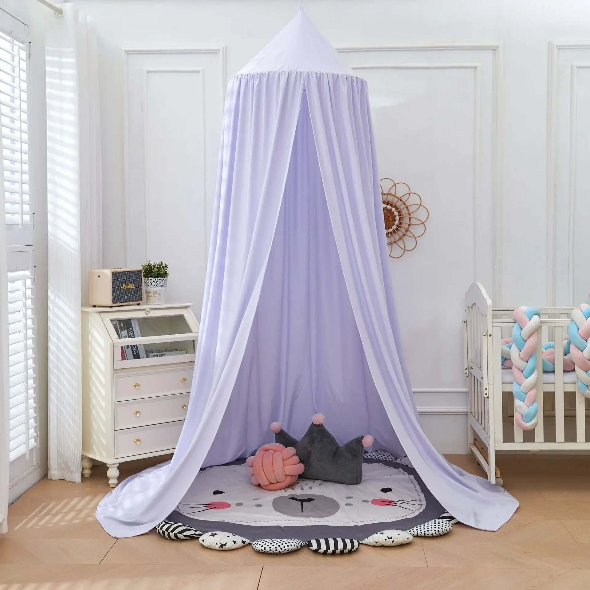SnuggleNest™ Kids Dome Bed Curtain  All-Season Comfort